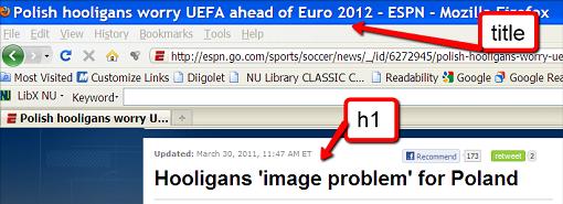 Polish hooligans worry UEFA ahead of Euro 2010 -ESPN. h1 is Hooligans 'image problem' for Poland