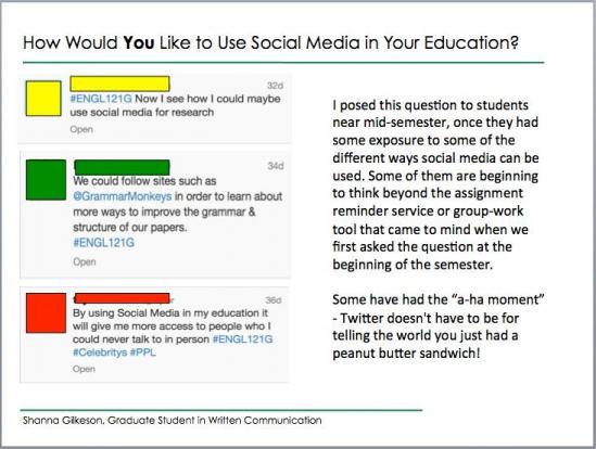 Social Media In Education Screenshot